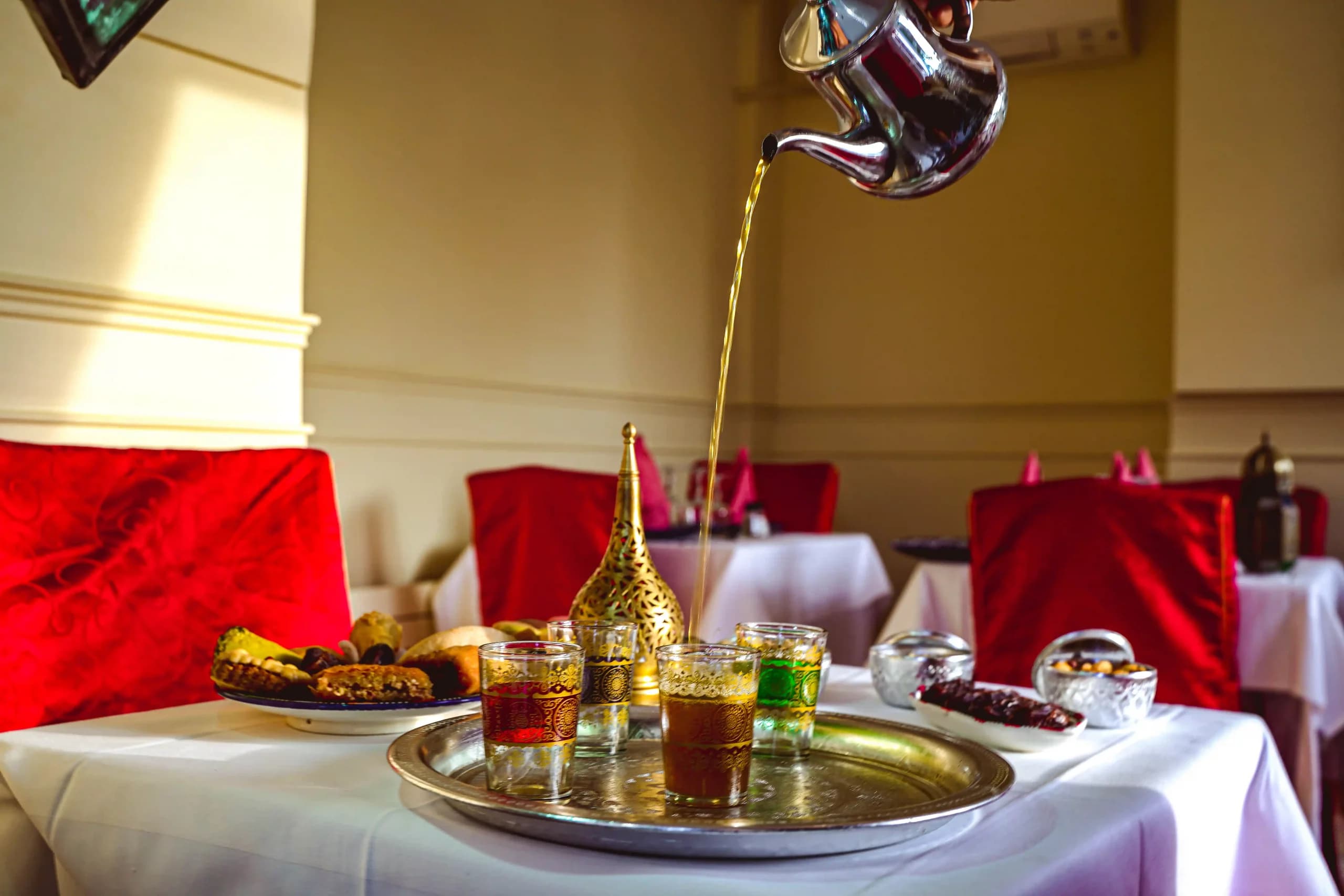 Détail de la décoration marocaine